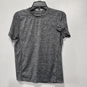 Abercrombie & Fitch Kids T-Shirt Boys Size 13-14 Blue Gray Moisture Wicking Soft